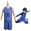 BLUE LOCK Cosplay Isagi Yoichi Kostüm Outfits Halloween Karneval Uniform