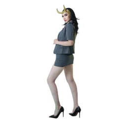 Loki 2021 Webliches Loki Kostüm Halloween Karneval Kostüm Cossky® -DEKORATIONSGESCHÄFT 4 2bf7af70 b918 4af8 95f2 ad64ab9db9b7