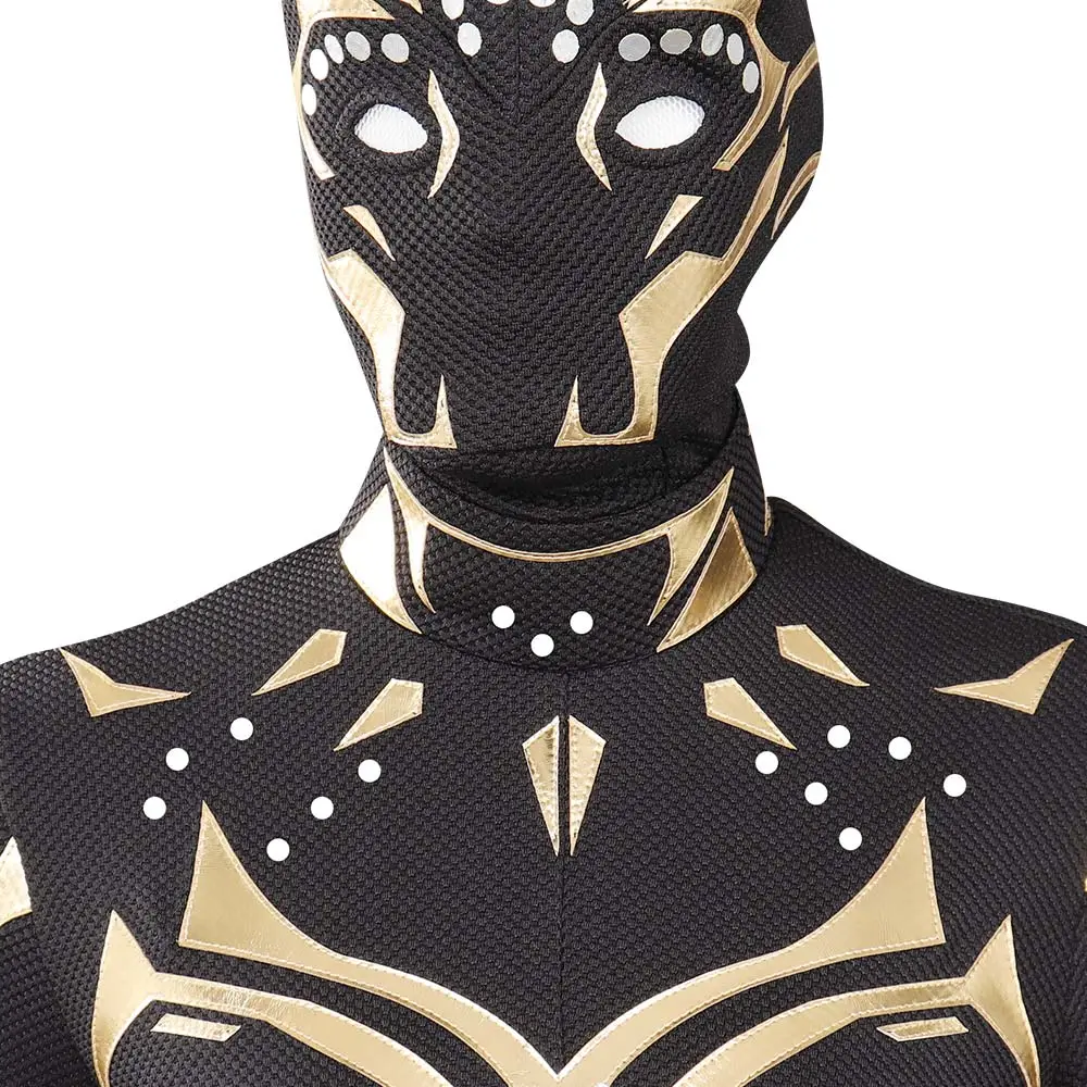 Black Panther: Wakanda Forever Cosplay Outfits Halloween Karneval Jumpsuit 6 Black Panther: Wakanda Forever Cosplay Outfits Halloween Karneval Jumpsuit – Bild 6