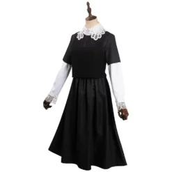 Wednesday Addams Wednesday Cosplay Kostüm Halloween Karneval Schwarz Kleid -DEKORATIONSGESCHÄFT 4c78b49226085621e12dd342258285a5