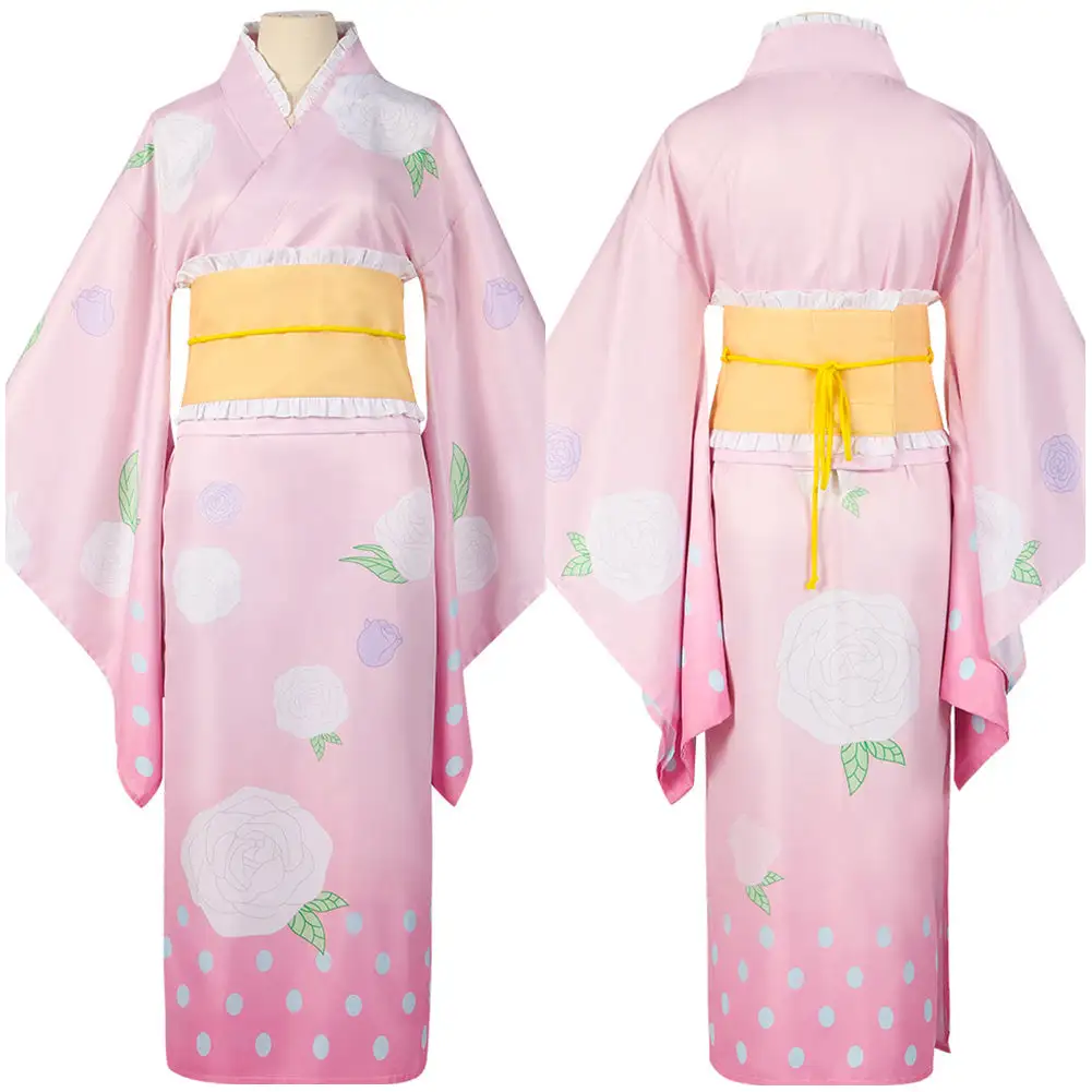 Oshi No Ko - Hoshino Ai Kimono Cosplay Kostüm Halloween Karneval Outifits 1 Oshi No Ko - Hoshino Ai Kimono Cosplay Kostüm Halloween Karneval Outifits
