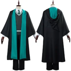 Harry Potter Uniform Cosplay Kostüm Haus Slytherin Robe Halloween Karneval Kostüm