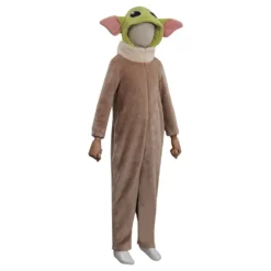 Kinder The Mandalorian Baby Yoda Cosplay Kostüme Outfits Halloween Karneval Jumpsuit -DEKORATIONSGESCHÄFT 4e14f884b5a7f344a88cfc2d5b98ce46