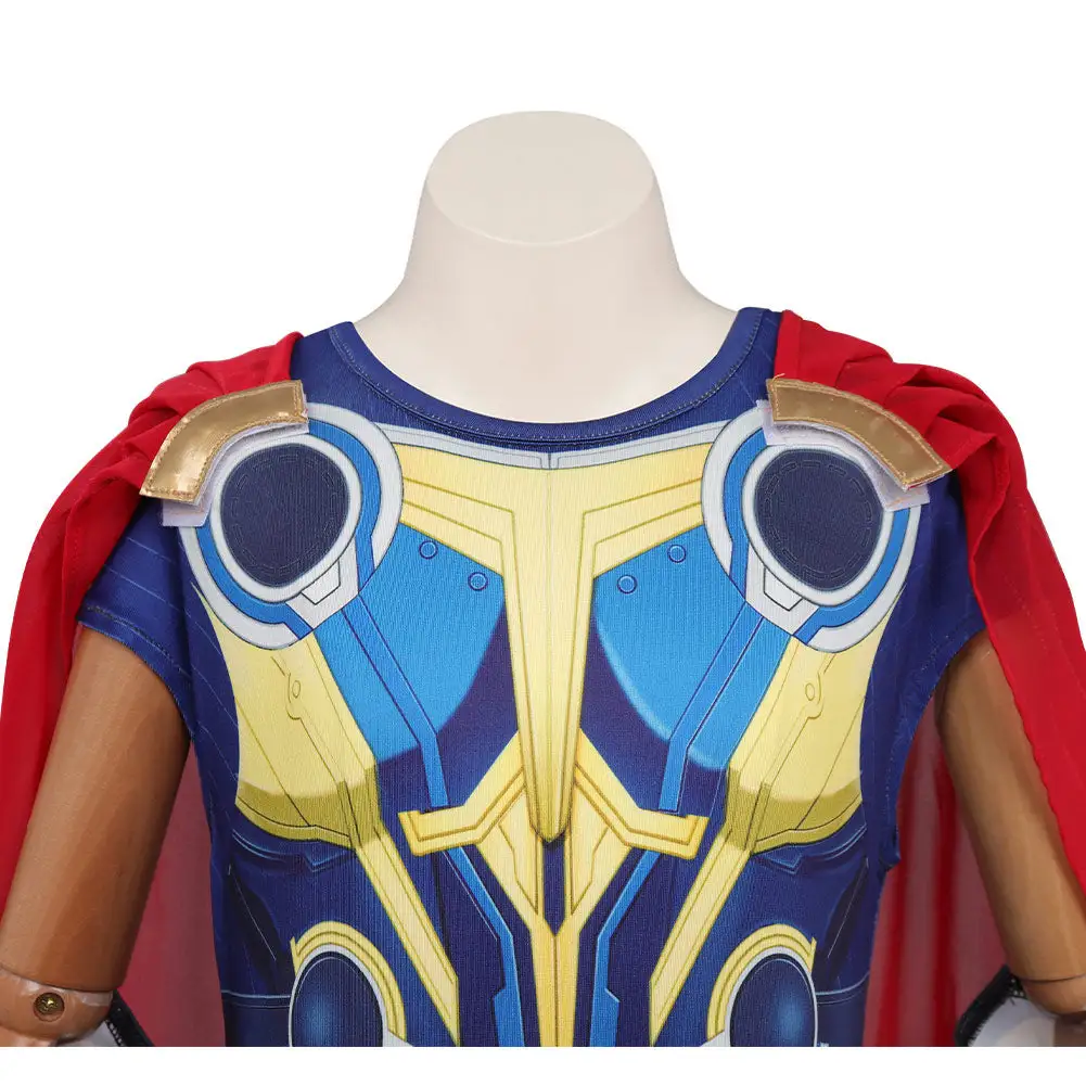 Kinder Thor: Love And Thunder (2022) Cosplay Thor Kostüm Outfits Halloween Karneval Jumpsuit 8 Kinder Thor: Love And Thunder (2022) Cosplay Thor Kostüm Outfits Halloween Karneval Jumpsuit – Bild 8