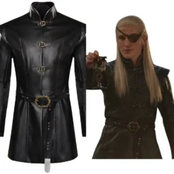 House Of The Dragon Cosplay Aemond Targaryen Kostüm Outfits Halloween Karneval Mantel