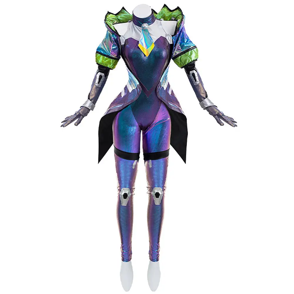 Jinx LoL Cosplay Arcane Kostüm Outfits Halloween Karneval Jumpsuits 2 Jinx LoL Cosplay Arcane Kostüm Outfits Halloween Karneval Jumpsuits – Bild 2