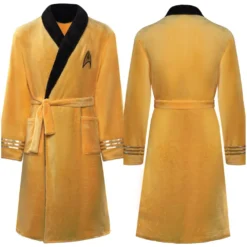 Star Trek Captain Pike Cosplay Bathrobe Halloween Karneval Bademantel