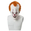 Es: Kapitel 2 IT Pennywise The Clown Maske Cosplay Kopfbedeckung Halloween Fasching Maske