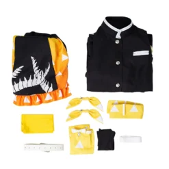 Demon Slayer Agatsuma Zenitsu Cosplay Kimono Halloween Karneval Damen Outfits Cossky® -DEKORATIONSGESCHÄFT 55293f995e69f222c99d9897ab248089