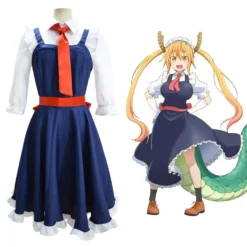 Tohru Miss Kobayashi's Dragon Maid Cosplay Kostüme Halloween Karneval Kleid