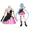 LoL Jinx Cosplay Arcane Kostüm Outfits Halloween Karneval Originell Goth Lolita Kleid Cossky®