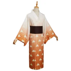 Demon Slayer Agatsuma Zenitsu Sommer Kimono Halloween Karneval Outfits -DEKORATIONSGESCHÄFT 5747e66b2c3f02b45dddf3e5565da822