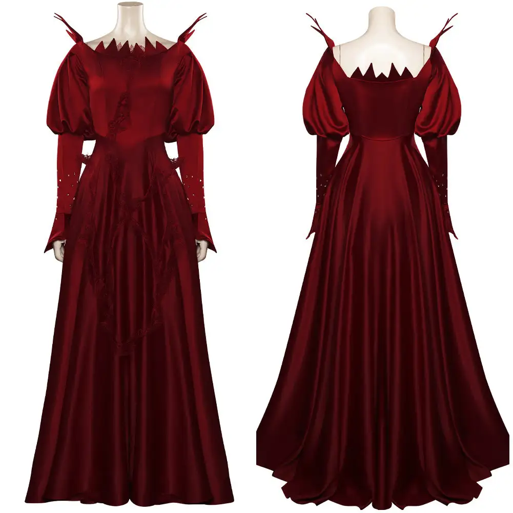 Disenchanted Cosplay Gisellen Red Party Dress Halloween Karneval Kleid 1 Disenchanted Cosplay Gisellen Red Party Dress Halloween Karneval Kleid
