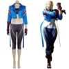 Street Fighter 6 Cammy Kostüm Cosplay Halloween Karneval Outfits