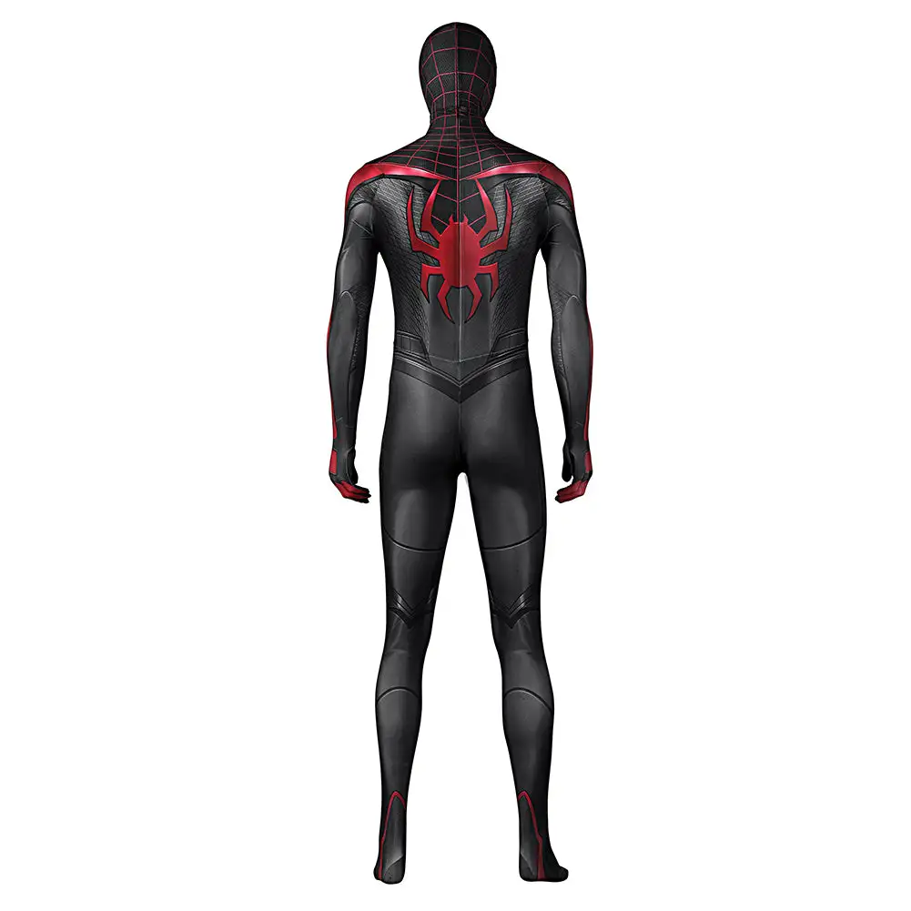 Spider-Man Miles Morales Cosplay Kostüm Outfits Halloween Karneval Jumpsuit 3 Spider-Man Miles Morales Cosplay Kostüm Outfits Halloween Karneval Jumpsuit – Bild 3
