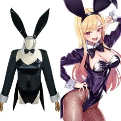 Marin Kitagawa Bunnygirl Kostüm My Dress-Up Darling Cosplay Kleid Halloween Karneval Outfits