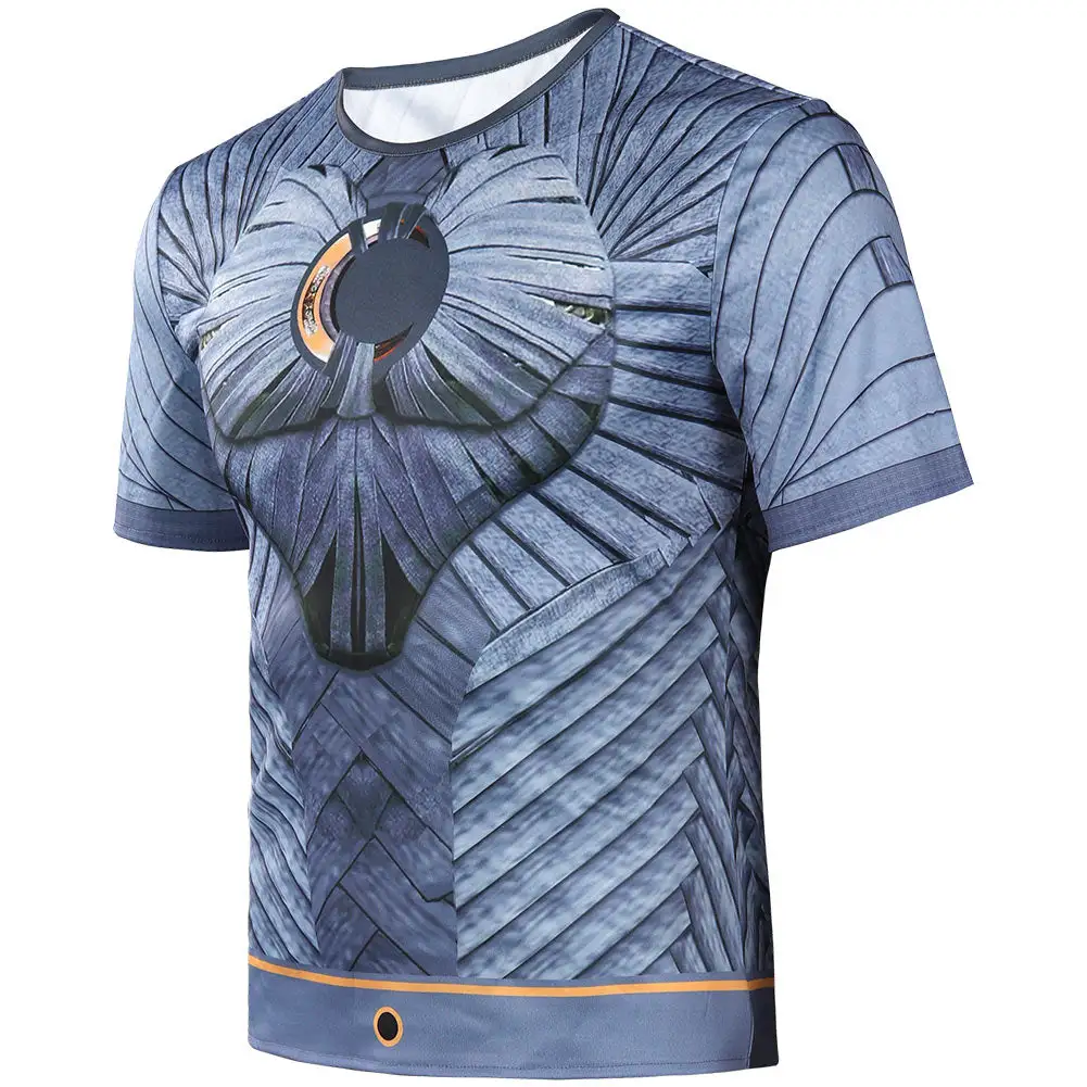 Moon Knight 2022 Marc Spector Cosplay Erwachsene Sommer Kurzarm Halloween Karneval T-Shirt 3 Moon Knight 2022 Marc Spector Cosplay Erwachsene Sommer Kurzarm Halloween Karneval T-Shirt – Bild 3