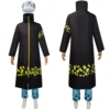 One Piece Trafalgar D. Water Law Kostüm Set Cosplay Halloween Karneval Outfits