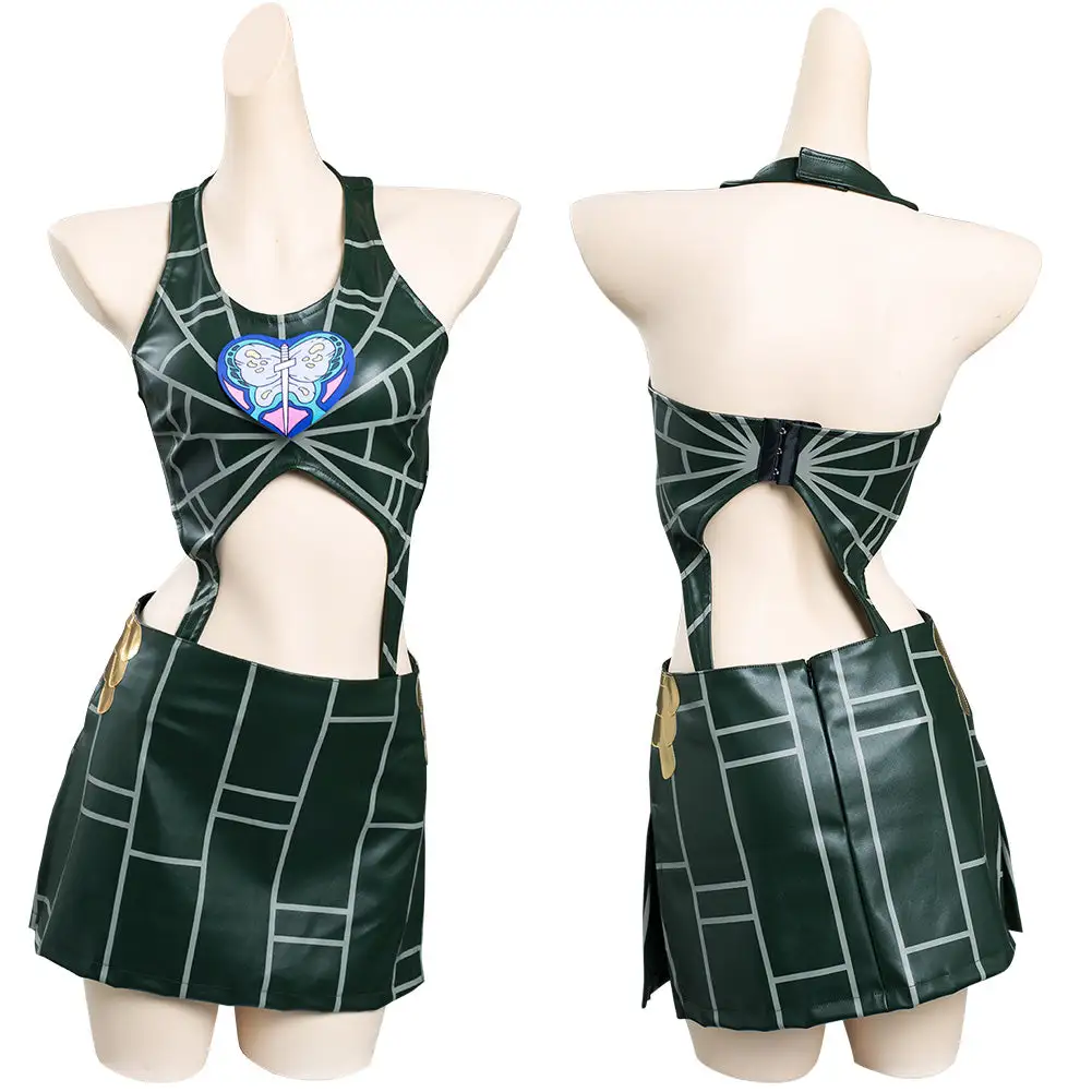 JoJo's Bizarre Adventure Stone Ocean Jolyne Cujoh Cosplay Kostüm Halloween Karneval Outfits 8 JoJo's Bizarre Adventure Stone Ocean Jolyne Cujoh Cosplay Kostüm Halloween Karneval Outfits – Bild 8