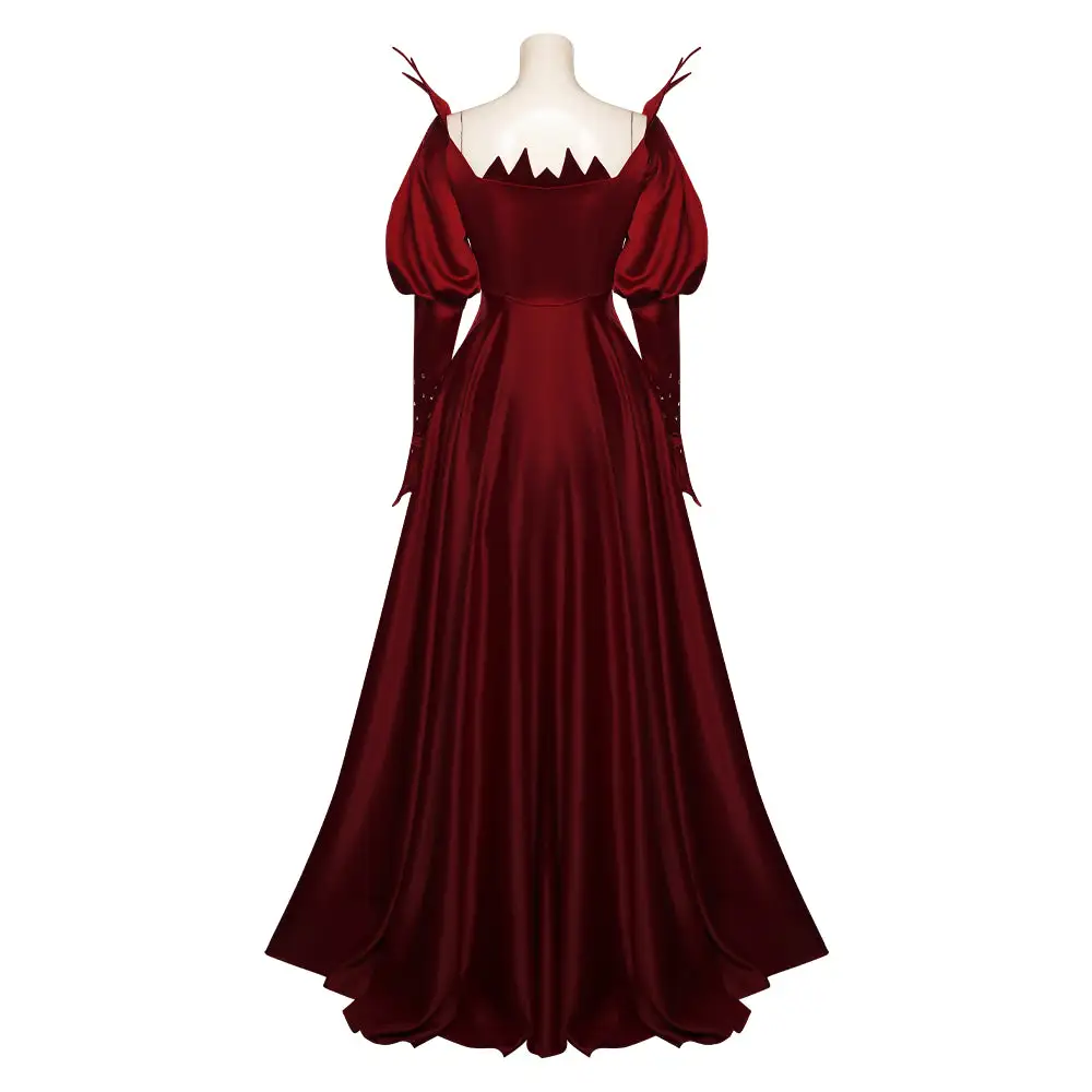 Disenchanted Cosplay Gisellen Red Party Dress Halloween Karneval Kleid 4 Disenchanted Cosplay Gisellen Red Party Dress Halloween Karneval Kleid – Bild 4