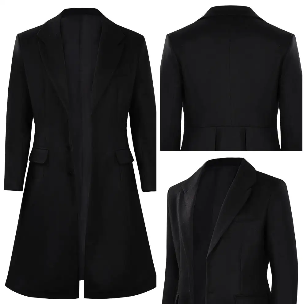 The Matrix: Resurrections Neo Cosplay Kostüm Halloween Karneval Mantel 13 The Matrix: Resurrections Neo Cosplay Kostüm Halloween Karneval Mantel – Bild 13