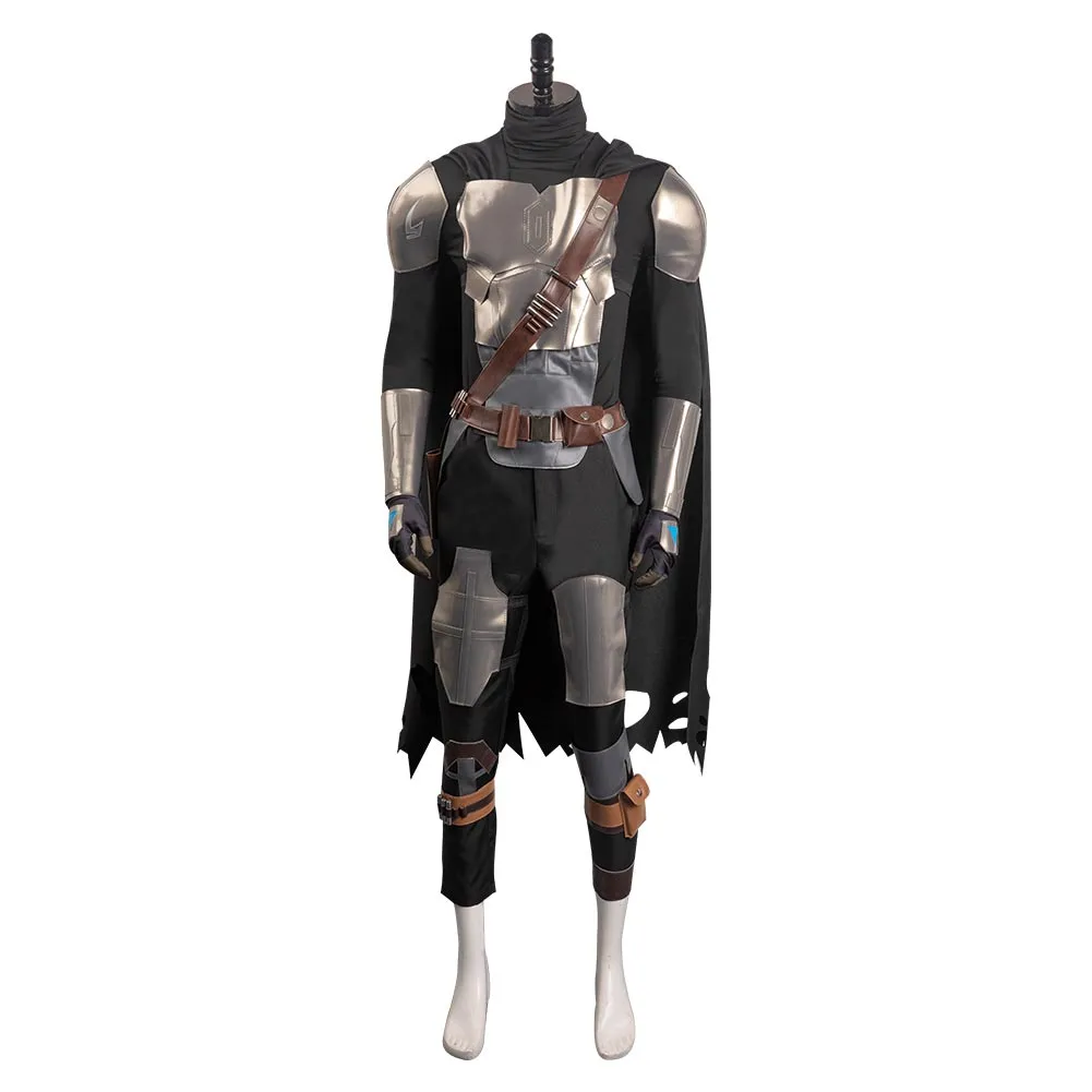 Din Djarin Kostüm The Mandalorian 3 Cosplay Halloween Karneval Outfits 2 Din Djarin Kostüm The Mandalorian 3 Cosplay Halloween Karneval Outfits – Bild 2