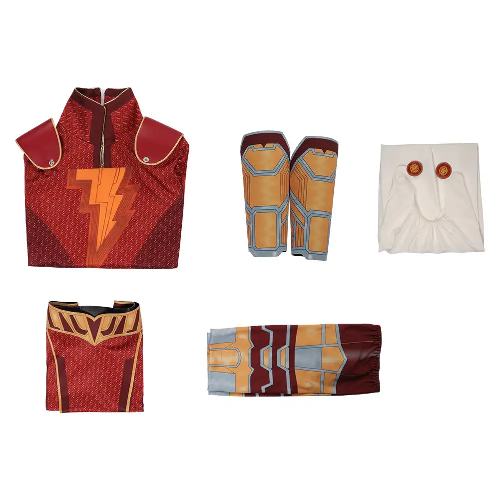 Shazam! Fury Of The Gods Cosplay Mary Marvel Kostüm Halloween Karneval Kleid 15 Shazam! Fury Of The Gods Cosplay Mary Marvel Kostüm Halloween Karneval Kleid – Bild 15