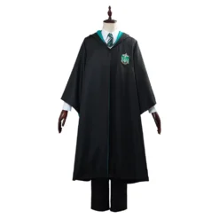 Harry Potter Uniform Cosplay Kostüm Haus Slytherin Robe Halloween Karneval Kostüm -DEKORATIONSGESCHÄFT 61538a83eafcf66f63e62938acc3a07d