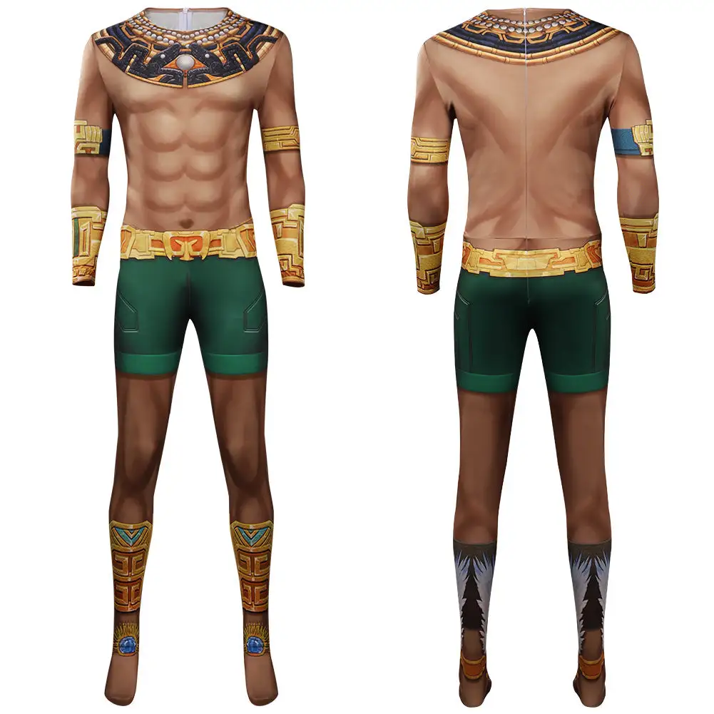 Black Panther Wakanda Forever Namor Cosplay Kostüm Outfits Halloween Karneval Jumpsuit 9 Black Panther Wakanda Forever Namor Cosplay Kostüm Outfits Halloween Karneval Jumpsuit – Bild 9