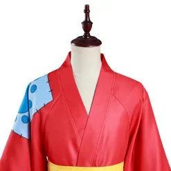 One Piece Wano Country Monkey D. Luffy Kimono Cosplay Kostüm Outfits Halloween Karneval Suit -DEKORATIONSGESCHÄFT 633628ac54341084fe2bf058539a0a36