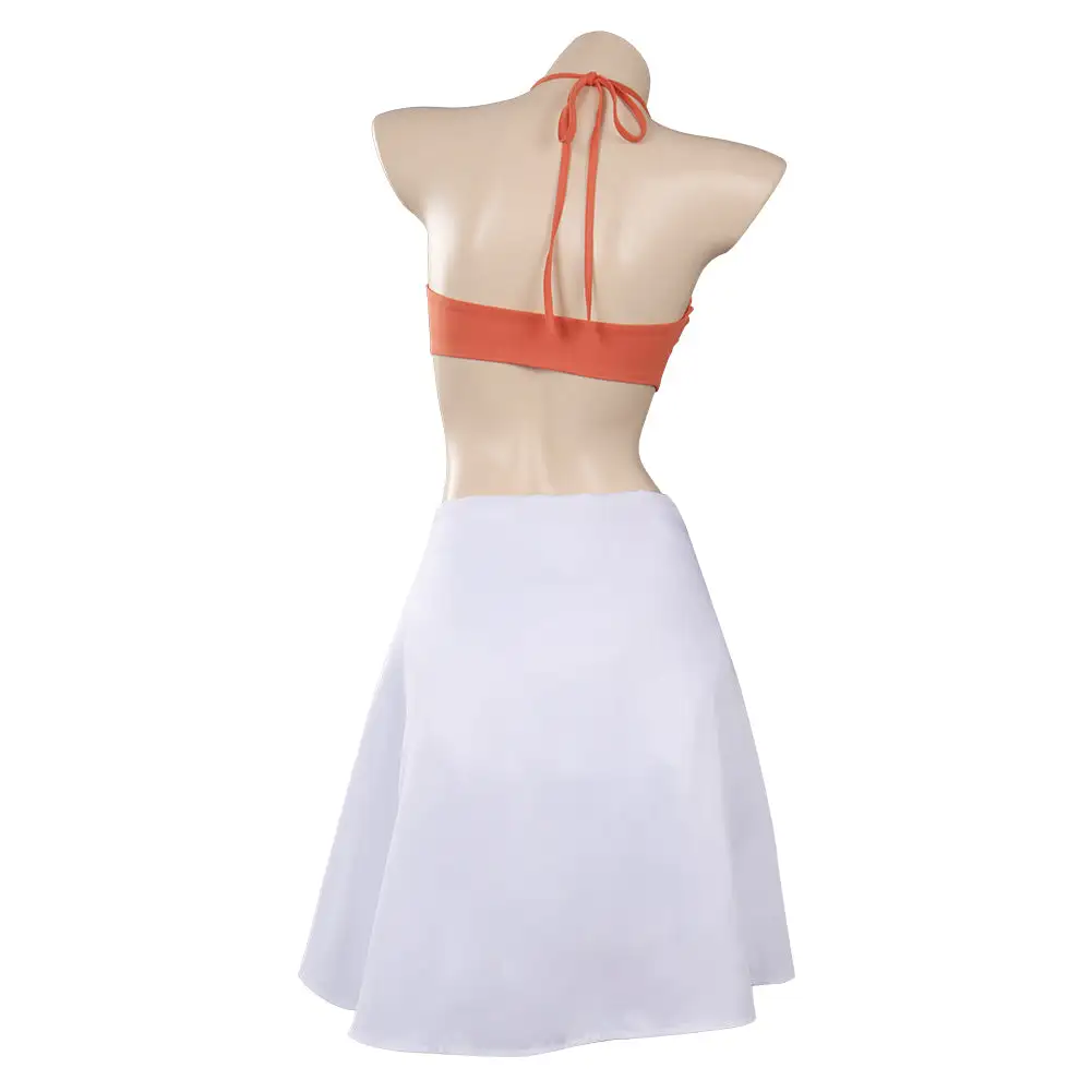 One Piece Film: Red Nami Cosplay Kostüm Halloween Karneval Outfits 4 One Piece Film: Red Nami Cosplay Kostüm Halloween Karneval Outfits – Bild 4