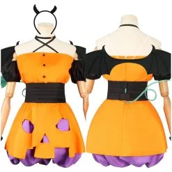 Nishikigi Chisato Cosplay Lycoris Recoil Kostüm Halloween Karneval Pumpkin Kleid -DEKORATIONSGESCHÄFT 64351e46cd94d39d5f4fe83645dc034d