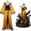 The Witcher 3: Wild Hunt Ciri Cosplay Kostüm Kimono Halloween Karneval Outfits