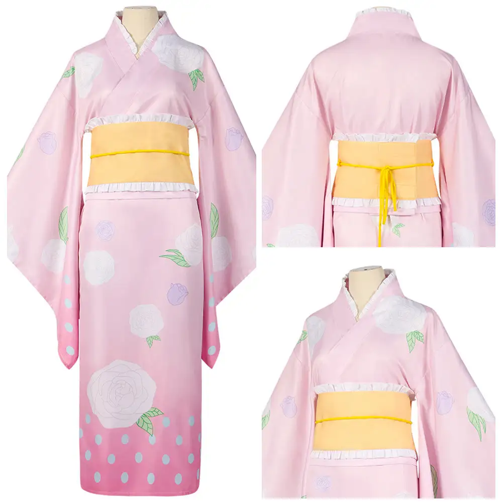 Oshi No Ko - Hoshino Ai Kimono Cosplay Kostüm Halloween Karneval Outifits 7 Oshi No Ko - Hoshino Ai Kimono Cosplay Kostüm Halloween Karneval Outifits – Bild 7