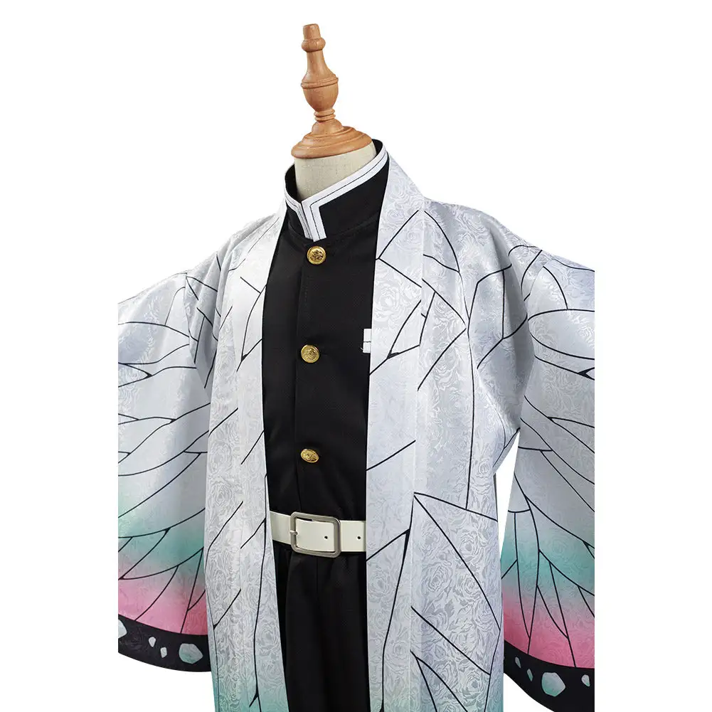 Mädchen Demon Slayer Kimetsu No Yaiba Kochou Shinobu Cosplay Kostüm Halloween Karneval Kostüm Set 13 Mädchen Demon Slayer Kimetsu No Yaiba Kochou Shinobu Cosplay Kostüm Halloween Karneval Kostüm Set – Bild 13
