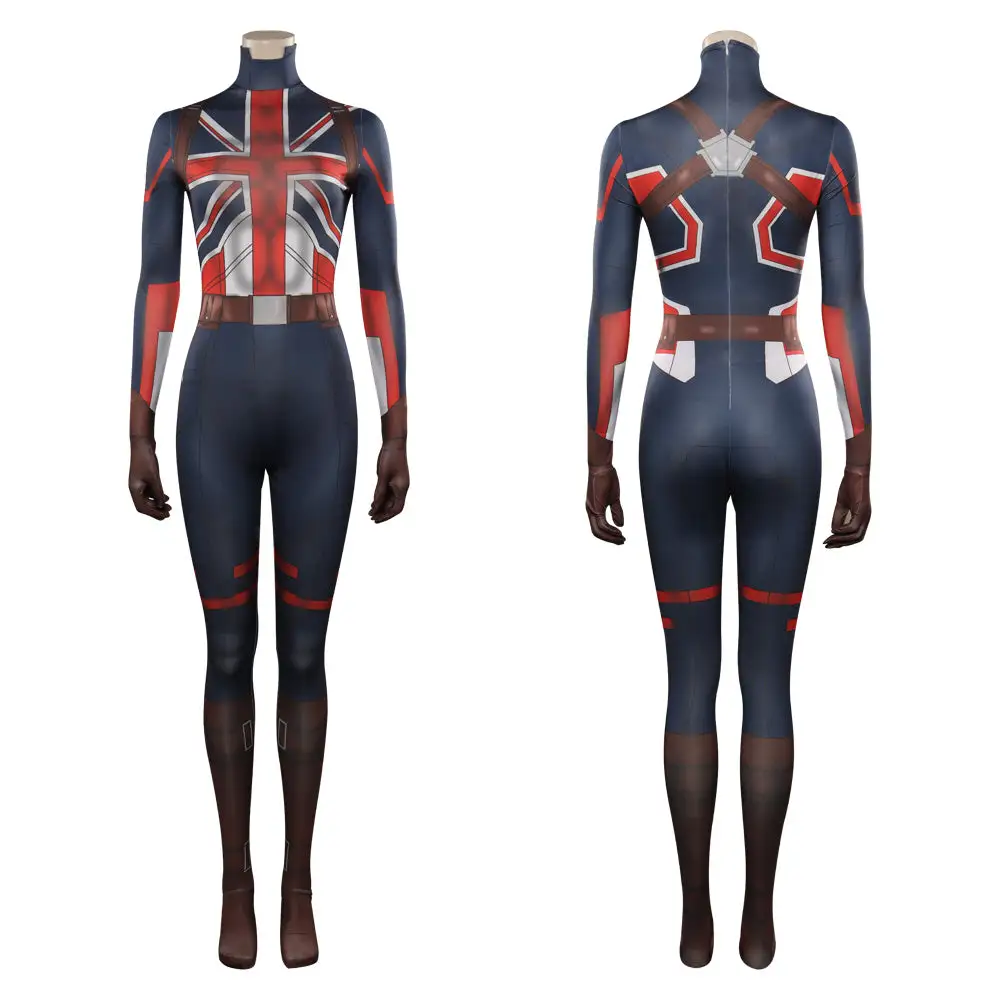 What If Cosplay Peggy Carter Kostüm Halloween Karneval Jumpsuit 1 What If Cosplay Peggy Carter Kostüm Halloween Karneval Jumpsuit