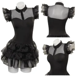 Wednesday Addams Wednesday Cosplay Sexy Kostüm Halloween Karneval Originell Kleid -DEKORATIONSGESCHÄFT 69218cb335ae1397d48a5ec636de04ad