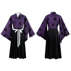 Demon Slayer Kokushibo Kostüm Kimono Cosplay Halloween Karneval Outfits -DEKORATIONSGESCHÄFT 6a8c0b82f70b9894a92c30214914a7b5