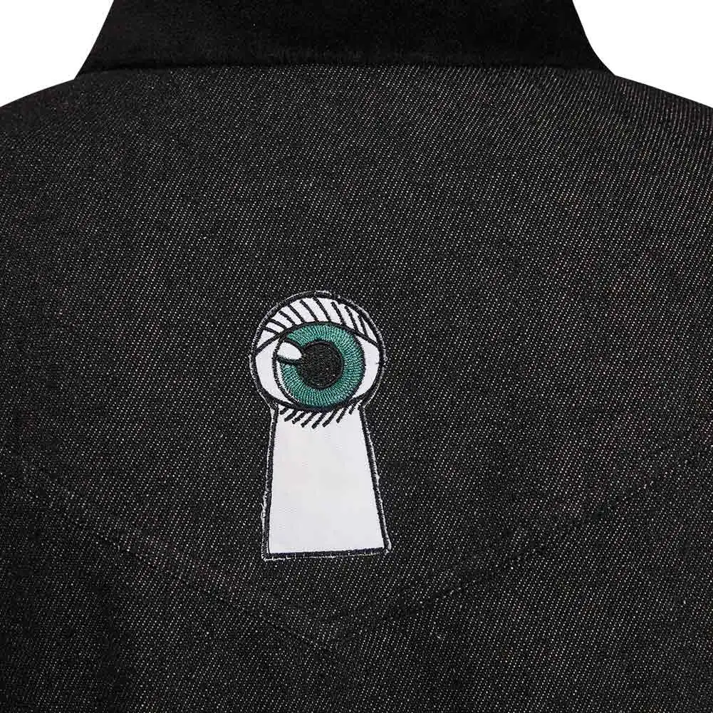 Stranger Things 4 Robin Cosplay Kostüm Denim Outfits Halloween Karneval Mantel 11 Stranger Things 4 Robin Cosplay Kostüm Denim Outfits Halloween Karneval Mantel – Bild 11