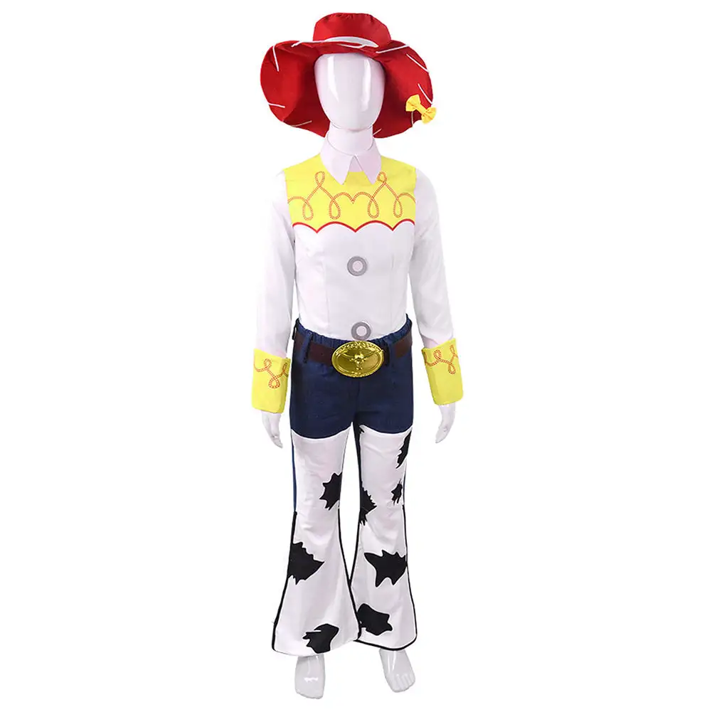 Kinder Jessie Toy Story Cosplay Kostüm Halloween Karneval Outfits 2 Kinder Jessie Toy Story Cosplay Kostüm Halloween Karneval Outfits – Bild 2