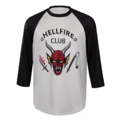 Stranger Things Staffel 4 (2022) Cosplay Eddie Munson Kostüm Erwachsene Hellfire Club T-Shirt Halloween Karneval Outfits -DEKORATIONSGESCHÄFT 71c8a71b25fc8d7a2fc667ece8f3c780