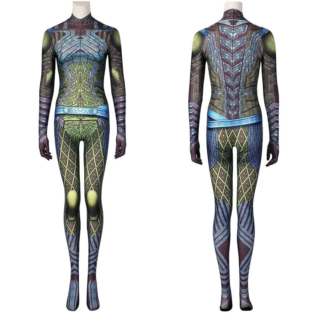 Nakia Cosplay Black Panther: Wakanda Forever Outfits Halloween Karneval Jumpsuit 1 Nakia Cosplay Black Panther: Wakanda Forever Outfits Halloween Karneval Jumpsuit