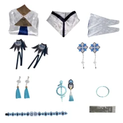 Genshin Impact Guizhong Cosplay Kostüm Halloween Karneval Kleid -DEKORATIONSGESCHÄFT 73670470e07a708de23172a449ce9982