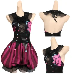 Arcane: League Of Legends Cosplay Jinx Kostüm Outfits Halloween Karneval Originell Clown Kleid Cossky® -DEKORATIONSGESCHÄFT 7465888dfa55f0a7ec19259dff9677de