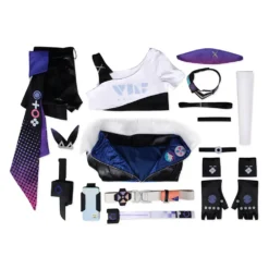Honkai: Star Rail Silver Wolf Kostüm Cosplay Halloween Karneval Outfits -DEKORATIONSGESCHÄFT 74b0ae1107995761578195ca015dcce7