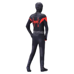 Spider-Man: Into The Spider Verse Miles Morales Cosplay Kostüm Outfits Halloween Karneval Jumpsuit -DEKORATIONSGESCHÄFT 75c9ff51cf2eec3fd46347209d31641d