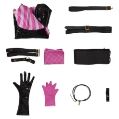 LoL Jinx Cosplay Arcane Kostüm Outfits Halloween Karneval Originell Goth Lolita Kleid Cossky® -DEKORATIONSGESCHÄFT 7630672f39c230cff6bcb6fb1e08a5ce