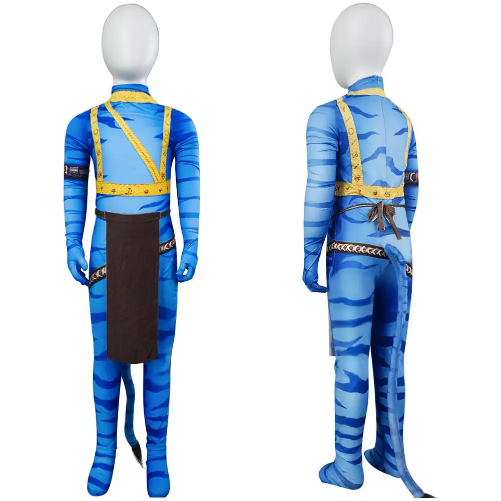 Kinder Avatar 2 Cosplay Kostüm Halloween Karneval Jumpsuit 1 Kinder Avatar 2 Cosplay Kostüm Halloween Karneval Jumpsuit