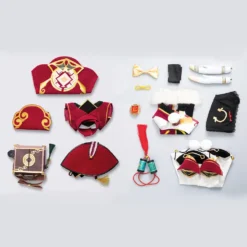 Genshin Impact Yan Fei Cosplay Kostüme Outfits Halloween Karneval Suit -DEKORATIONSGESCHÄFT 77611d9031a465d5c92b1f9dbe178b9f