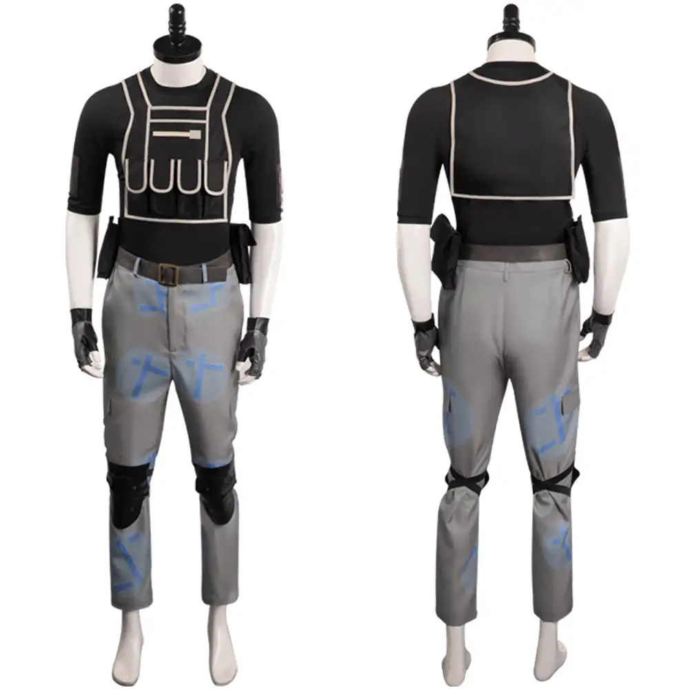 Resident Evil 4 Remake Jack Krauser Cosplay Kostüm Halloween Karneval Outfits 1 Resident Evil 4 Remake Jack Krauser Cosplay Kostüm Halloween Karneval Outfits